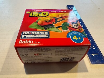 Fisher Trio DC Super Friends Robin & Jet Playset for sale online