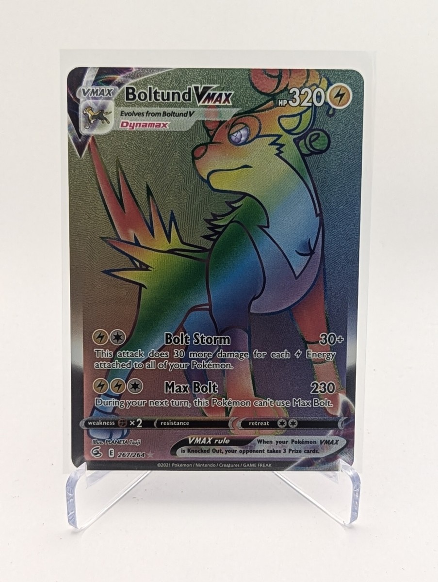 Vera　sold out Boltund V Max 267/264 Secret Rainbow Rare Fusion Strike | eBay