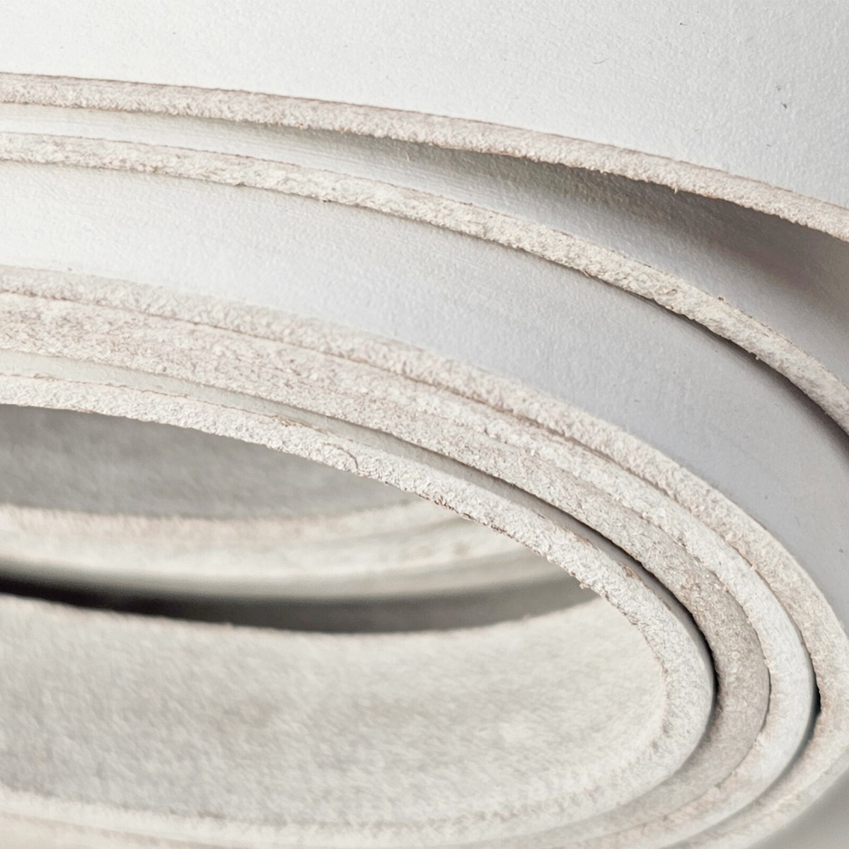 Esnado Lederband Flach 20mm X 1m - Echtleder Pflanzlich Gegerbt Für Schmuck & Basteln