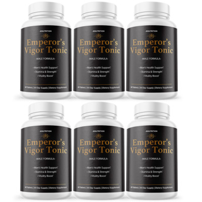 Emperor s Vigor Tonic - Performance Dietary Supplement 60 Capsules (6 Pack)