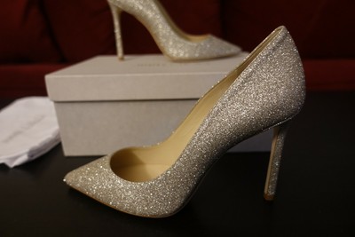 silver pumps for wedding