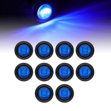 20x Amber 34round Led Bullet Clearance Side Marker Lights For Truck Trailer Rv