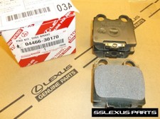Lexus GS300 GS430 (2003-2005) OEM Genuine REAR BRAKE PADS / PAD SET 04466-30170