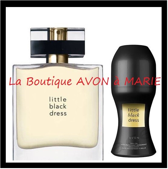 Eau de parfum Little BLACK DRESS + Déodorant AVON : révélez votre confiance en vous