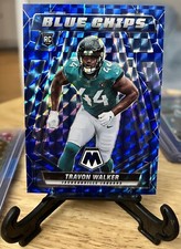 2022 Travon Walker 13/99 Blue Chips Panini Mosaic Football #BC-15 ROOKIE Jaguars