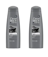 2-Dove Men + Care Men+Care Shampoo Charcoal + Clay 12 fl oz
