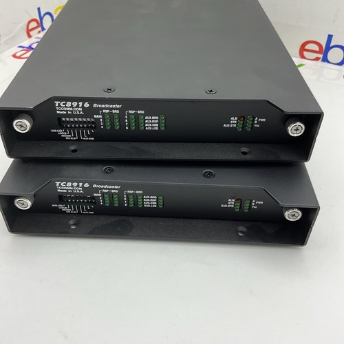 TCCOM.COM TC8916 Broadcaster 2 Prices Lot Fast Free Shipping - Picture 3 of 7