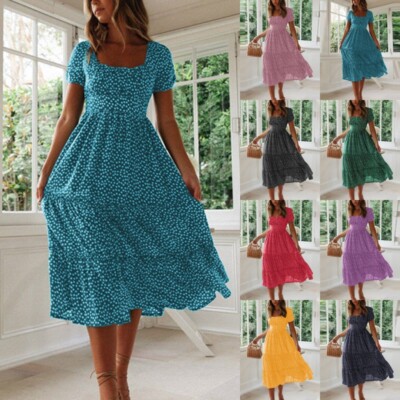sachin and babi light blue dress Gorgeous' Roman midi dress in three patterns costs £45 as shoppers say it  'hangs beautifully' main image 1