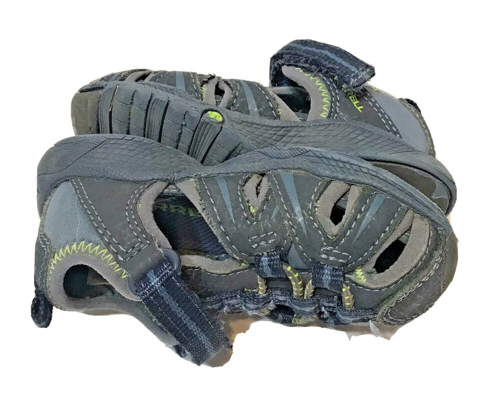 Sandalias Merrell Hydro Hiker Jr MT53375 niños pequeños talla 5W azules Foto 3 de 4