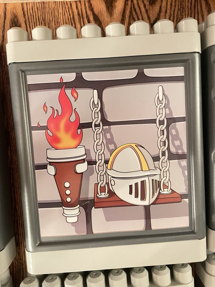 MegaPlay! Mega Bloks GIANT ADVENTURE CASTLE Pretend Medieval Blocks ...