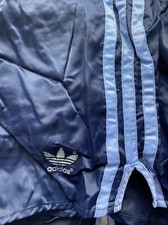 ADIDAS NYLON SPRINTER SHINY SHORTS GLANZ PANTS WEST GERMANY JHC1481