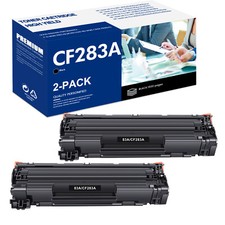 2PK CF283A Toner for HP 83A Toner Cartridge LaserJet Pro M225dn M127fw Printer
