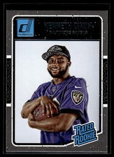 Kenneth Dixon 2016 Donruss Rated Rookie Card #380