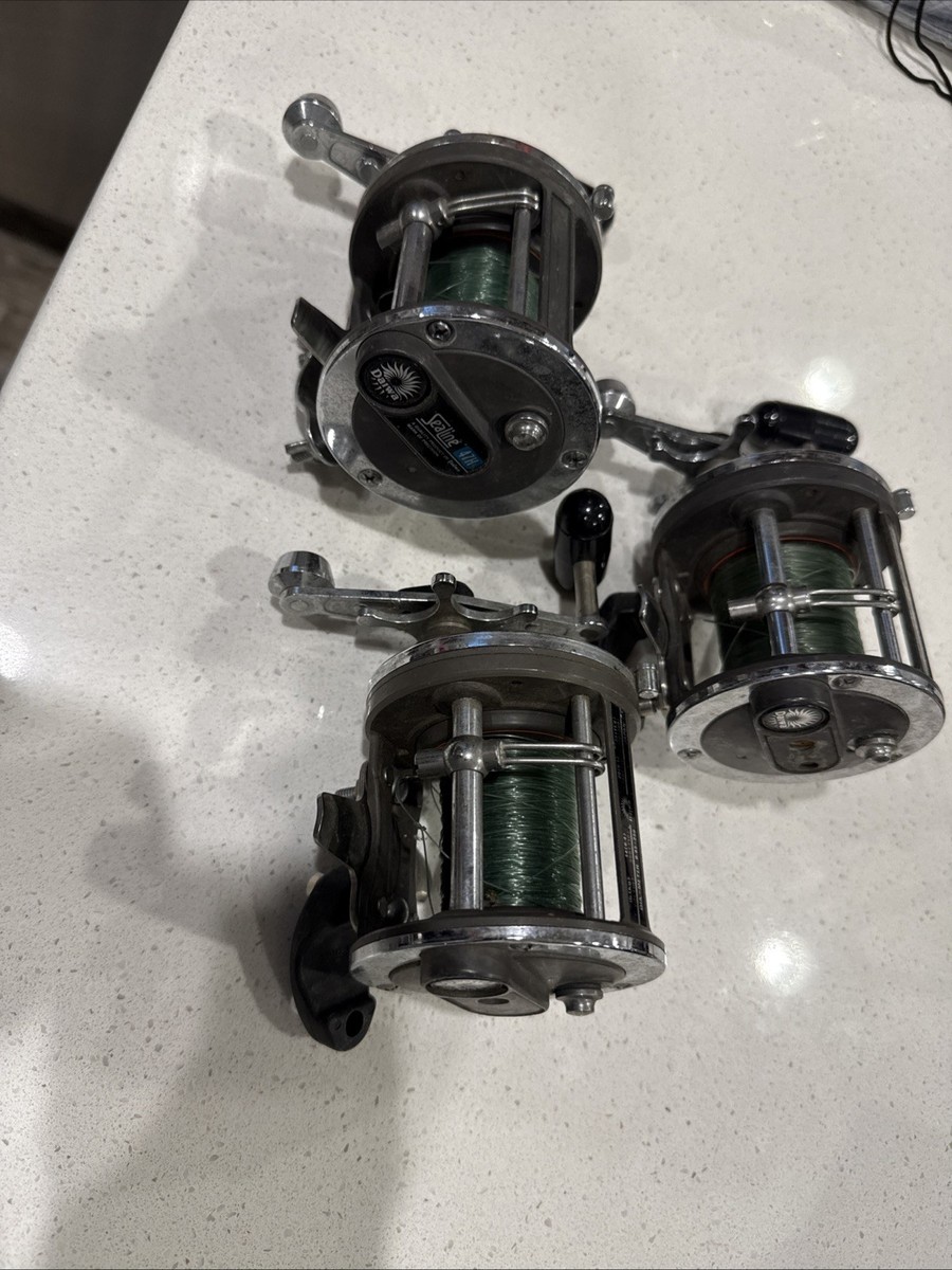 Lot Of 3 Daiwa Sealine 47H level wind Trolling Reel- Japan | eBay