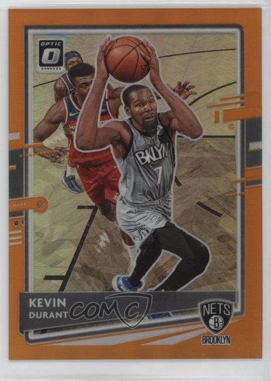 2020-21 Panini Donruss Optic Orange Prizm 191/199 Kevin Durant #136 4at
