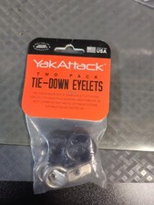 YakAttack Tie Down Eyelets For Track Systems 2 Packs New #4