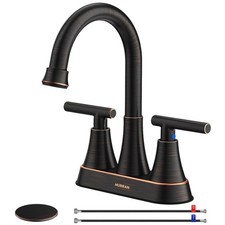 Swivel Centerset Bathroom Faucet in Oil Rubbed Bronze