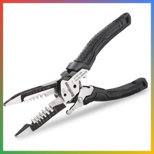 6-in-1 Wire Stripper, Crimping Tool, Wire Cutter Stripping Tool, Multifunctional
