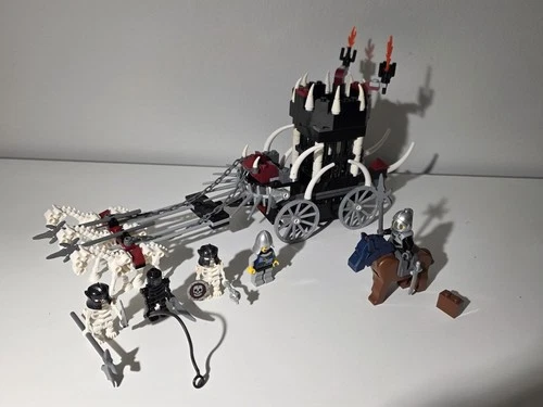 LEGO Castle: Skeletons' Prison Carriage (7092) Used, 99% Complete - READ