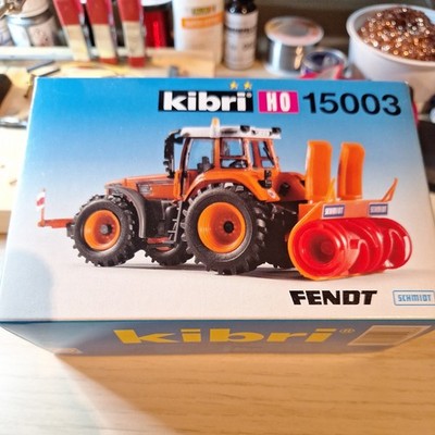 Kibri FENDT Traktor Modell H0 orange/weiß/schwarz mit OVP