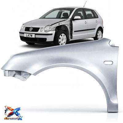 Kotflügel Polo 9N Silber links LA7W VW vorne lackiert 2001-2005 neu