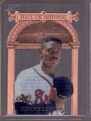 KENNY LOFTON 1997 EX 2000 Hall or Nothing Die-Cut SP Insert #20