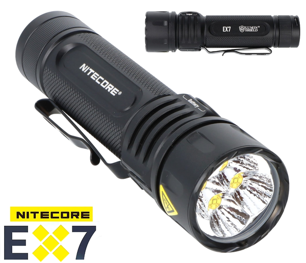 Nitecore EX7 Taschenlampe LED 6000 Lumen Neu & Ovp Spot- & Flutlicht Akku USB-C-image