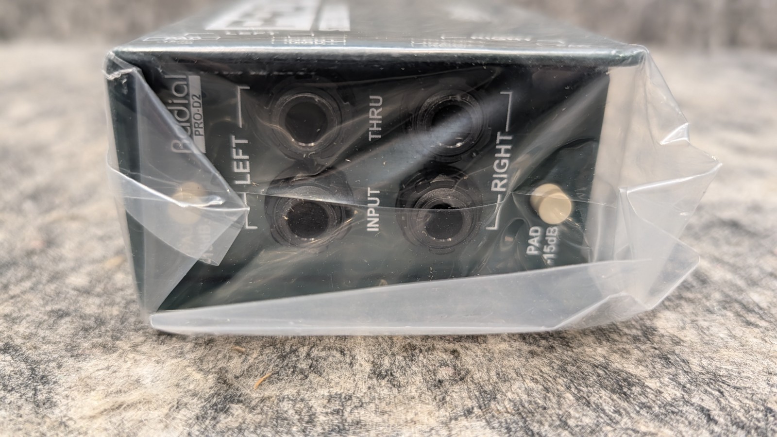 Radial Engineering ProD2 Stereo Passive Direct Box Pedal PRO D2 - Pro-D2 🔥New🔥