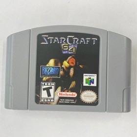 StarCraft 64 - Nintendo 64 (N64) Rare find Tested and working Vintage cartridge