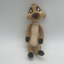 Walt Disney World Mini Bean Bag Timon 10" Plush Toy New Lion King NWT