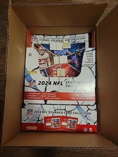 2024 Panini NFL Football Stickers Albums Card Collection SEALED Display Case SC
