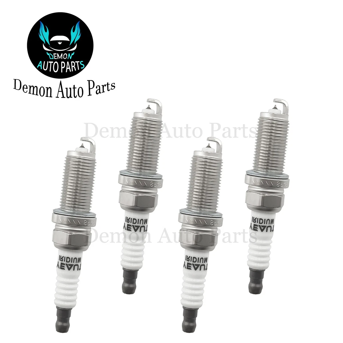 Bosch Ignition Coil & Double Iridium Spark Plug Kit – 4 Coils + 4 Plugs, Fits Fiat Jeep 1.3L 1.4L L4 (Replaces 0221504711, 96320)