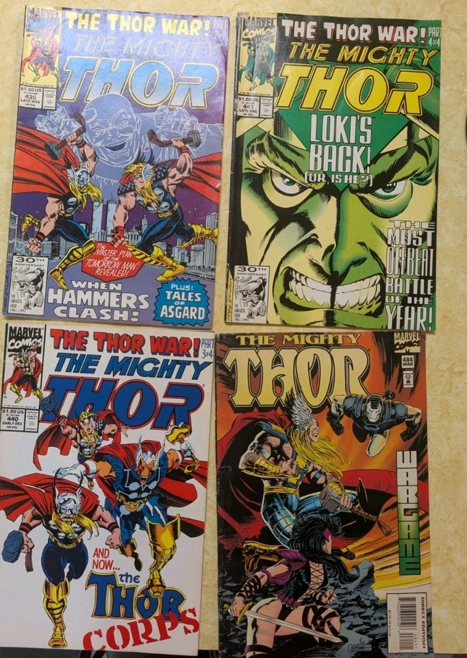 Lot of 40+ Vintage Marvel & DC Comics Thor Bronze Age Avengers Spider-Man DC - Image 4 of 4