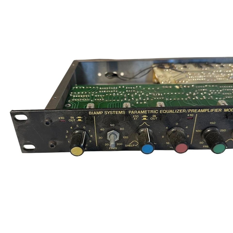 Biamp EQ 140 4 Band Parametric Equalizer Rack Equipment - Image 2 of 4