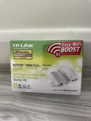 TP-LINK AV500 TL-WPA4220 Wi-Fi Powerline Extender Starter Kit