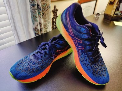 Size 13 - Asics DynaFlyte 4 Peacoat Flash Coral