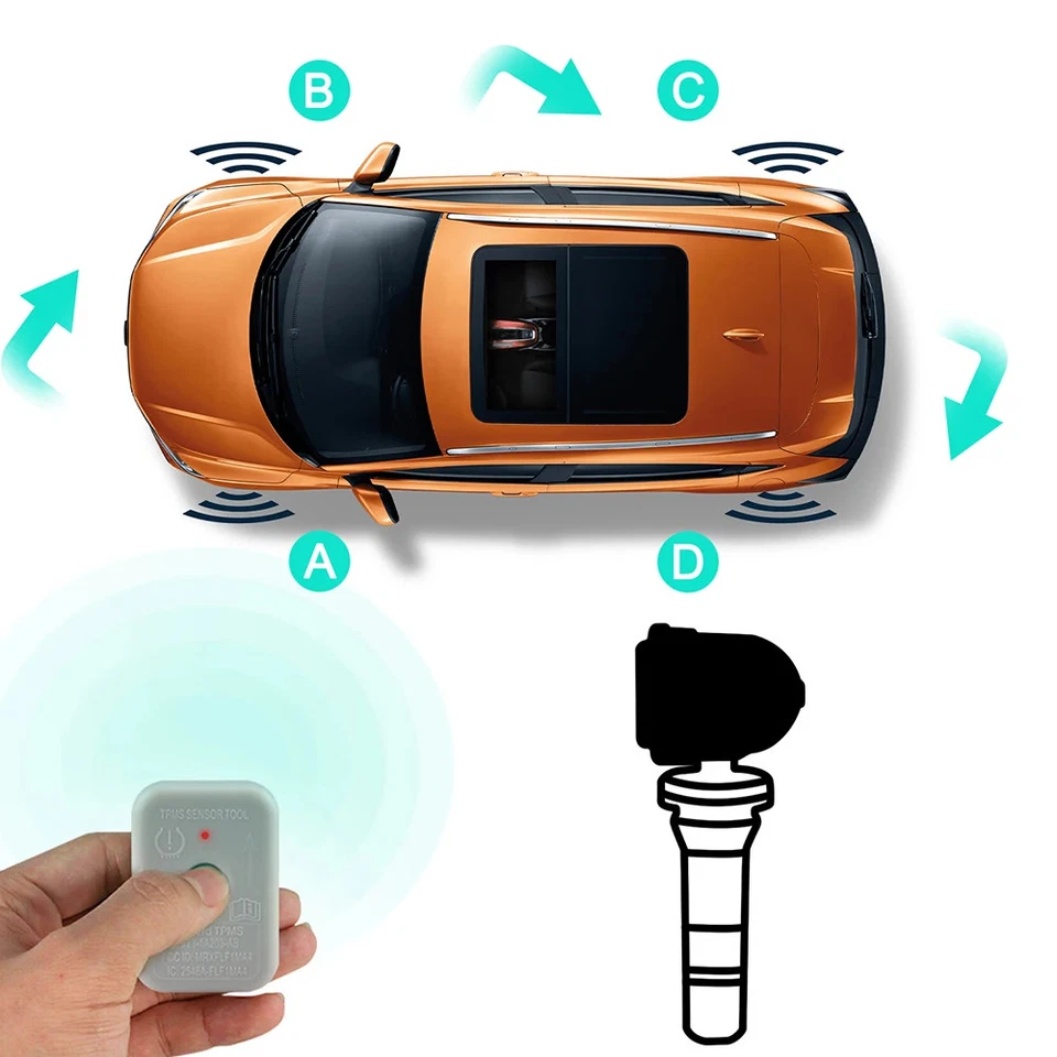 TPMS19 Tire Pressure Monitor TPMS Relearn Reset Tool For Ford Transit Connect Foto 4 de 4