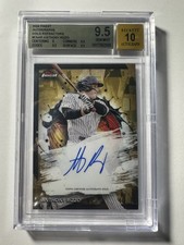 2024 TOPPS FINEST BASEBALL ANTHONY RIZZO AUTO GOLD YANKEES 13/50 BGS 9.5