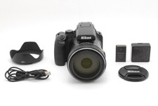Read! [Near MINT] Nikon Coolpix P1000 16MP 125x Digital Camera Black From JAPAN