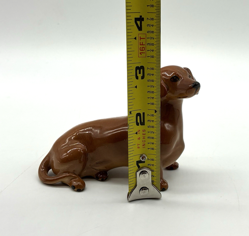 Vintage Beswick England Hand Painted Dachshund Figurine - Picture 9 of 9