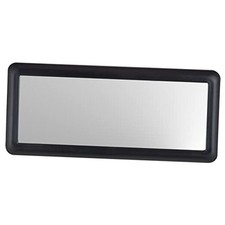 70003 Black Deluxe Visor Mirror