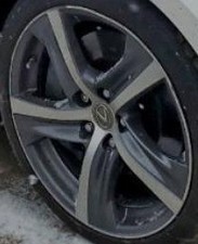 2018 Is300 Oe Wheel 18x8-12 5 Spoke Polished Dark Gray Inlay Lexus