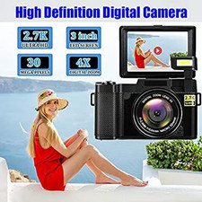 2.7K ULTRA HD Digital CAMERA, 30MP RESOLUTION, 3.0" LARGE DISPLAY