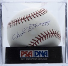 DOM DIMAGGIO - AUTOGRAPHED SIGNED BASEBALL
