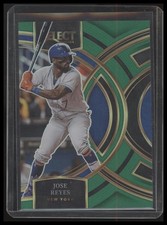 2024 Panini Select #61 Jose Reyes Green Premier Prizm /5