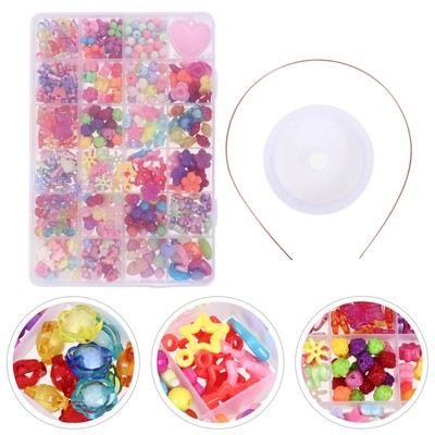 Schmuck Finden Zubehör Bunte Acryl Perle Glas Acryl Perlen Kit