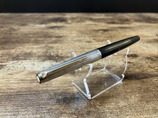 Montblanc 126 Silver Cap 925 Pluma Estilográfica 14k 585 Oro Nuevo en Caja Sin Estuche