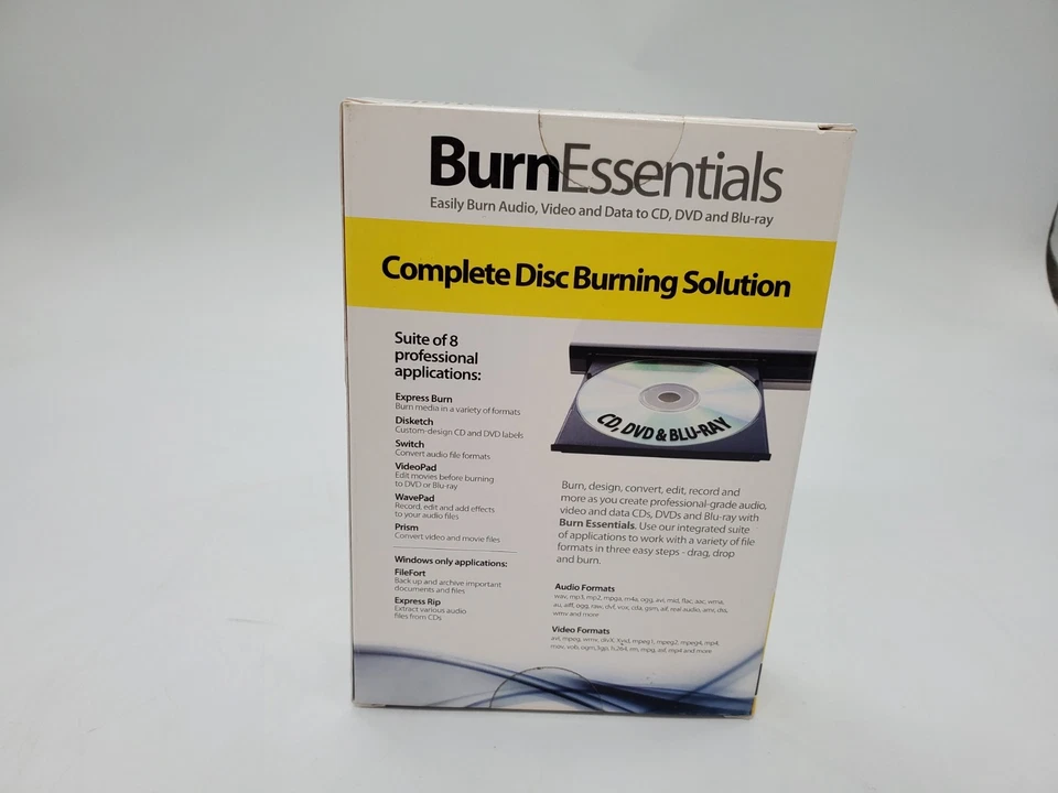 BurnEssentials (NCH Software) Burn data, audio and video to CD, DVD or Blu-ray - Image 2 of 4