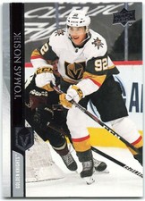 2020-21 Upper Deck #640 Tomas Nosek Vegas Golden Knights