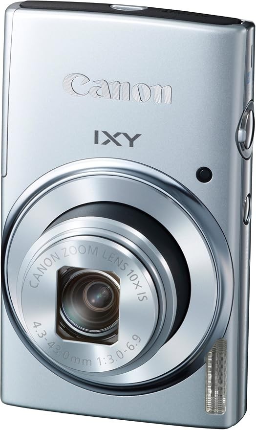 Canon IXY 140 Digital Camera 20MP 10x Zoom Silver Tested Japan